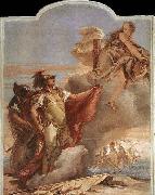 TIEPOLO, Giovanni Domenico Venus Appearing to Aeneas on the Shores of Carthage Sweden oil painting artist